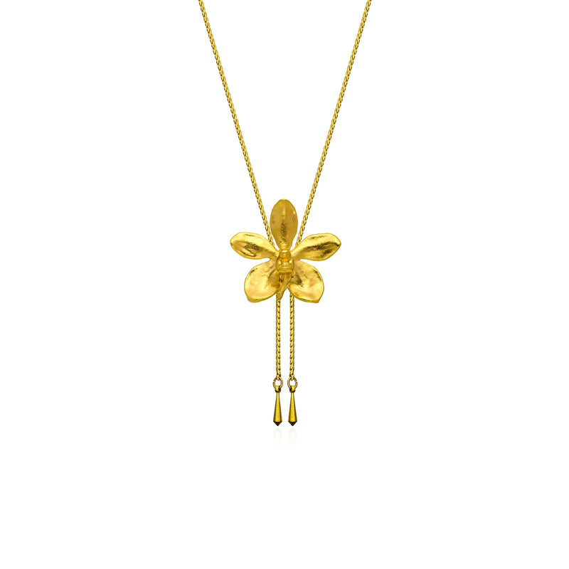 RISIS · Vieng Ping Orchid Slider Necklace